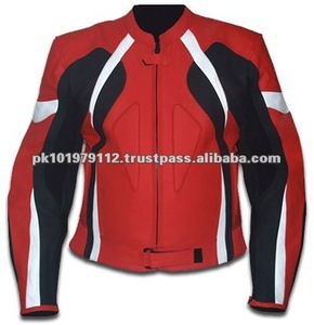 Veste en cuir de moto motard respirante et coupe-vent Vêtements de sport Veste d'équitation et vêtements - Product Image 3
