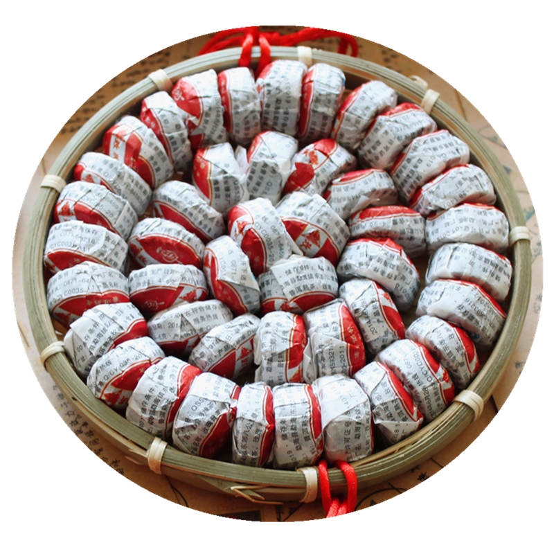 Чай Puer с розой, сделанный в 2014 году, полезный для здоровья и здорового желудка