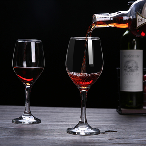 Calice da vino in vetro trasparente di alta qualità all'ingrosso bicchieri da vino/acqua a stelo lungo per matrimonio/ristorante - Product Image 5
