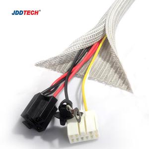 Funda de cable trenzada con cierre automático resistente a roedores JDD, funda de cable dividida tejida expandible - Product Image 3