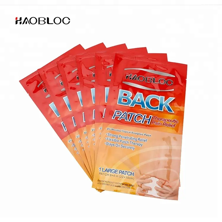 Back Pain Relief Patch-, OEM Fabrik mit Günstigen Preis Auf Heißer Verkauf