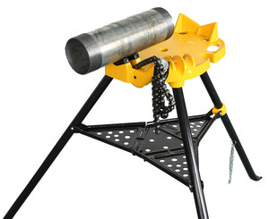 1/8&quot; to 6&quot; Pipe Stand 460 Pipe Tri-stand <strong>Chain</strong> <strong>Vise</strong> - Product Image 2