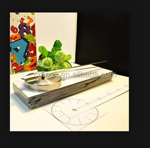 <strong>DIY</strong> Silver Large 3D Wall <strong>Clock</strong> / Home Decorative Mirror Wall <strong>Clock</strong> / Wall Sticker Decal <strong>Clocks</strong> - Product Image 6