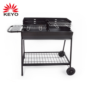 Hot Sale New Design Outdoor Barbecue Heavy Duty Trolley <strong>Barrel</strong> Charcoal <strong>Bbq</strong> <strong>Grill</strong> - Product Image 3