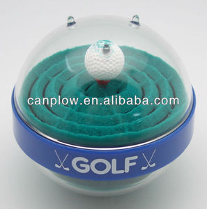 Acrylic Sand Paperweight <b>Plastic</b> <b>Crafts</b> Golf Gifts - Product Image 2