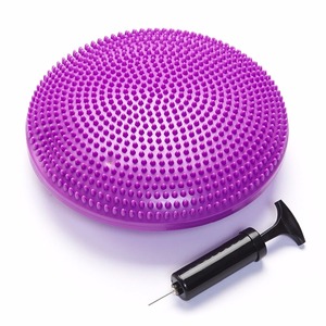 Balance- und Stabilitätskissen für das Training mit Handpumpe/Aufblasbares PVC-<span class=keywords><strong>Massage</strong></span>-Sitzkissen/<span class=keywords><strong>Fitness</strong></span>-Balance-Pad für Übungen - Product Image 4