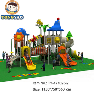 Toboggans d'aire de jeux extérieure Octopus Style Préscolaire Plastique Animal marin personnalisé pour enfants Toboggan de conduite d'eau Tube en plastique pour enfants 5-10 - Product Image 2