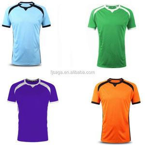 เสื้อยืดใส่เล่นฟุตบอลเสื้อโพลีเอสเตอร์100% พิมพ์แบบระเหิดออกแบบได้ตามต้องการ - Product Image 3