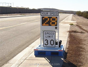 <span class=keywords><strong>Panneau</strong></span> de limitation de vitesse numérique clignotant, affichage dynamique de la vitesse par radar, panneaux LED pour zone scolaire - Product Image 3