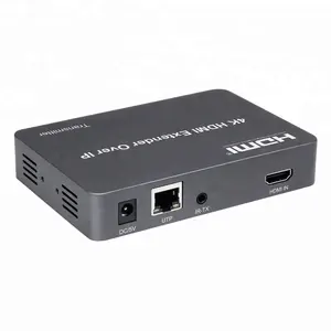 Sofly 150 M HDMI KVM Extender 4 K Digital Ke Analog Konverter Audio 4 K HDMI IP Extender 150 Meter oleh CAT5e/6 Kabel