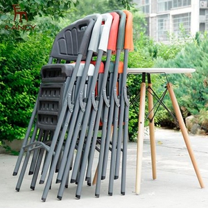 Sillas Plegables de Plástico Apilables de Grado Comercial para Bodas y Fiestas, Estilo de Diseño Contemporáneo para Parques y Talleres - Product Image 3