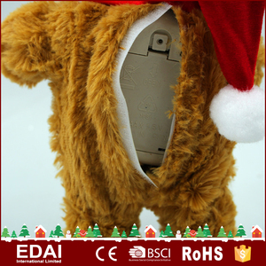 Venta al por mayor especializada hecho lindo cantando y bailando mini oso de peluche - Product Image 5