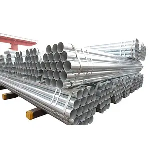 2024 vendita calda SS 400 tubo d'acciaio galvanizzato, lunghezza Standard del tubo galvanizzato, tubo d'acciaio saldato