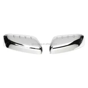 Voor 11-15 Ford Explorer ABS Plastic Chrome Top Half Side View Mirror Cover Trim