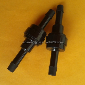 Small Check Valve 1/4" PA66 Plastic Fuel Check Valve /One Way Non Return Valve/Small Valve