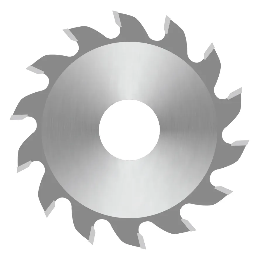 Lame de scie circulaire en bois massif Tct Hss, 1 pièce