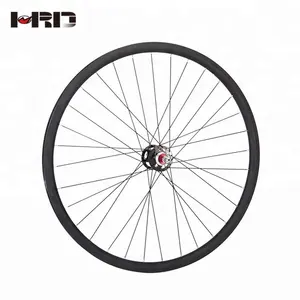 HRD002L OEM 24英寸自行车车轮 32h 铝合金固定齿轮自行车轮组