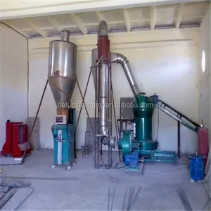 Línea de producción de polvo de azufre, planta de molienda y embalaje de azufre