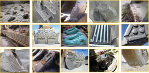 Protecciones de cazos bimetalicas repuestos acero bimetalico - Product Image 5