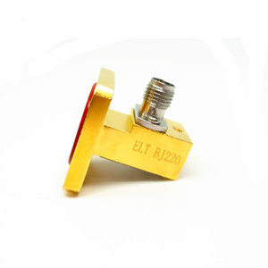 WR42 Vierkante Cover Gegroefde Flens K(2.92Mm) Vrouwelijke Golfgeleider Naar Coax Adapter - Product Image 2