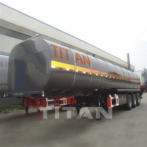 30000l Heated Asphalt <strong>Bitumen</strong> tank Pitch tank Trailer - Product Image 2