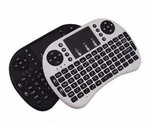 Soyeer Keyboard Mini 2.4G Rii I8, Mouse Keyboard Mini Nirkabel 92 Tombol, Mouse Udara