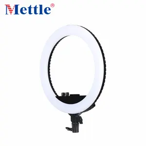 Яркий светодиодный кольцевой светильник для селфи Mettle с высоким индексом цветопередачи