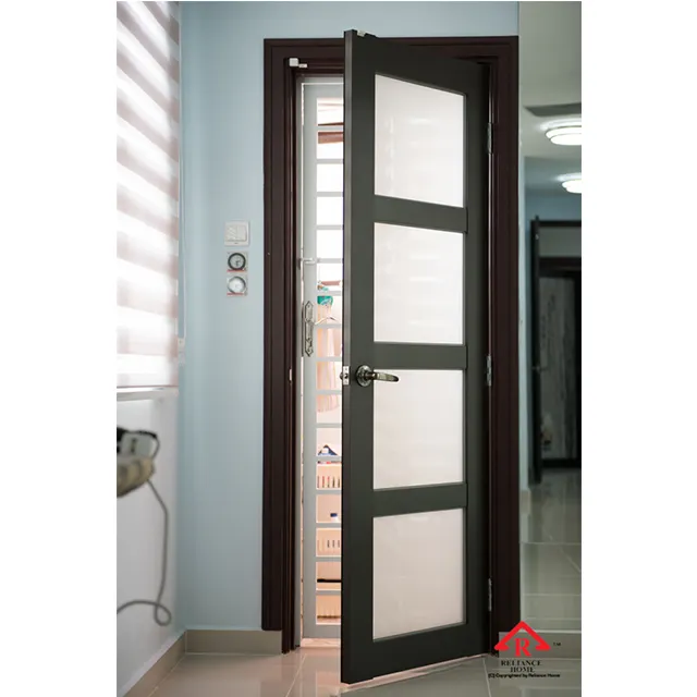 אלומיניום דלת אלומיניום סגסוגת מודרני עיצוב אסלת אלומיניום דלת