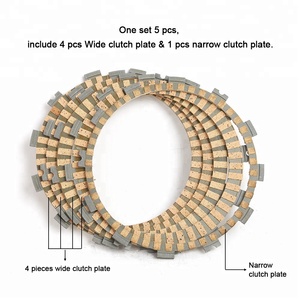 250CC piezas de la motocicleta material de fricción disco de embrague placa para <span class=keywords><strong>Kawasaki</strong></span> <span class=keywords><strong>ninja</strong></span> <span class=keywords><strong>250</strong></span> KLX250 - Product Image 6