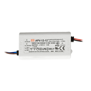 Mean Well APV-12-12 Trình Điều Khiển <span class=keywords><strong>Led</strong></span> 12W <span class=keywords><strong>12V</strong></span> Cho Trình Điều Khiển Ánh Sáng Dải <span class=keywords><strong>Led</strong></span> - Product Image 1