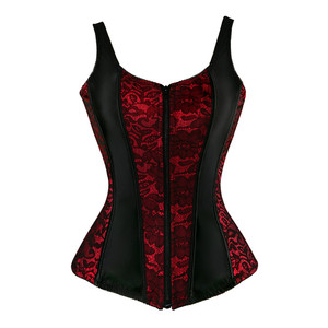 <span class=keywords><strong>Corset</strong></span> vintage Caudatus <span class=keywords><strong>rouge</strong></span> <span class=keywords><strong>et</strong></span> <span class=keywords><strong>noir</strong></span>, <span class=keywords><strong>corset</strong></span> sur le buste avec bretelles - Product Image 1