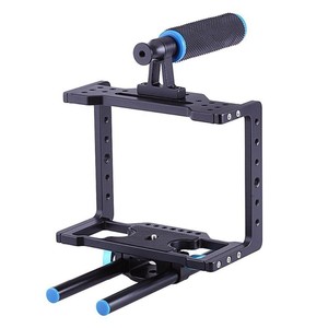 Jaula de cámara BMCC DSLR con varillas de 15mm para cámara BMCC Blackmagic <span class=keywords><strong>Cinma</strong></span> - Product Image 3