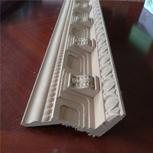 आंतरिक सजावटी Acanthus दंत मुकुट मोल्डिंग प्राचीन लकड़ी मोल्डिंग - Product Image 1