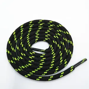 Rouleau de dentelle de chaussures de sport produit en usine Polyester multicolore pour la randonnée en plein air Paire imprimée Embouts en plastique - Product Image 1