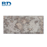 Carreaux de verre vintage à bord poli Design mur décoratif verre biseauté antique miroir carrelage vente en gros direct d'usine