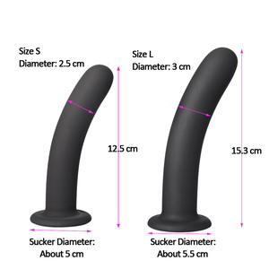 Plug Anal Sexy en Silicone Noir Massage Adult Sex Toys Pour Femmes Homme Gay Anal Mais Plug Set Buttplug Butt Plugs Produits de Sexe