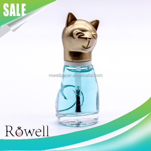 Thiết Kế Tùy Chỉnh Rỗng Dễ Thương Động Vật Shaped Nail Polish Chai 12Ml Glass Nail Varnish Chai Với Cat Shaped <span class=keywords><strong>Cap</strong></span> - Product Image 3