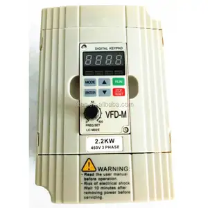 VFD007M21A-A inverter Multiple Functions Micro Drive 0.75KW 220V single phase-(M+) with panel