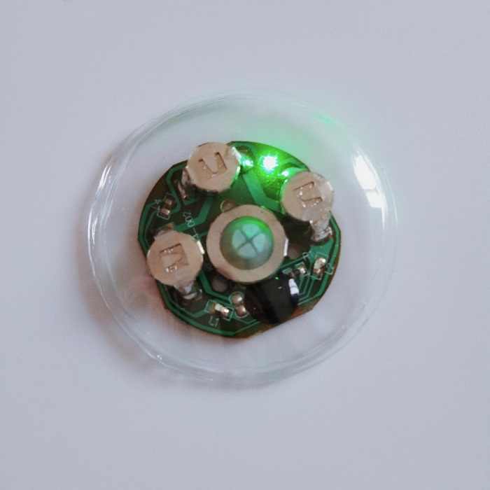Wasserdichte LED-Mini-Leuchten Batterie für Kleidung & Kunst handwerk zu Weihnachten