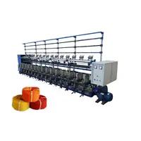 Halat üretim hattı için halka twister pp/naylon/polyester/pamuk/sisal/jüt/rafya iplik büküm makinası