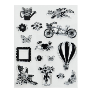 Tampons encreurs transparents en TPR, pour Album Photo, Scrapbooking, ateliers créatifs, vente en gros - Product Image 5