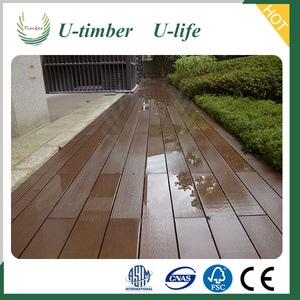 WPC jardín al aire libre cubierta de madera piso de baldosas - Product Image 6