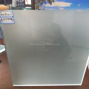 Vidrio esmerilado de vidrio grabado al ácido para puerta de baño