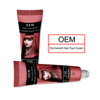 Haar färbemittel Creme OEM Glitzernde Henna Blume Rote Farbe Haar direkt Kräuter Permanent Easy Color ing High Easy Washing