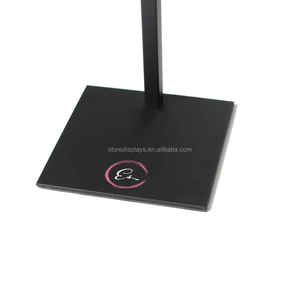 Đen có thể điều chỉnh Túi hiển thị Stand - Custom Logo treo chủ cho túi xách, ví-Cửa Hàng Bán hàng giá - Product Image 3