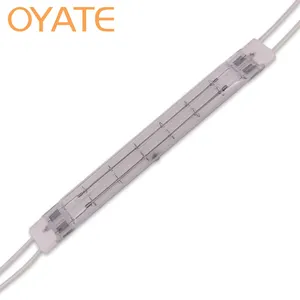 OYATE quartz twin tube halogen infrared heater lamp infrared curing oven