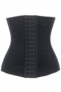 onenweb newest 9 de hueso de dos capas de acero faja reductora de cintura faja de cintura para las mujeres de color - Product Image 1