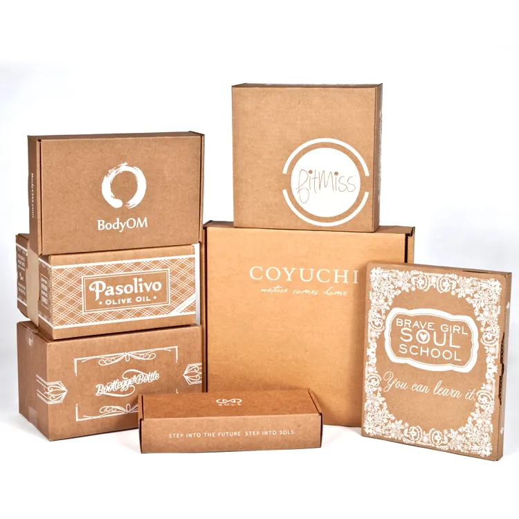 Economical corrugated cardboard packaging shipping box with divider insert