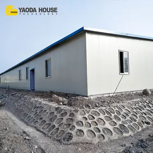 Kaliforniya üretilen modüler evler lüks prefabrik ev hazır ekonomik modüler taşınabilir işgücü kampı