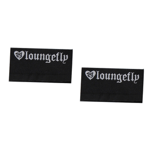 Trung tâm tùy chỉnh gấp dệt Jacquard nhãn mềm jeans các bản vá lỗi cho quần áo nhãn may mặc và túi thẻ giá - Product Image 6